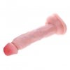 Dildo ogromny penis z jądrami na przyssawce 34 cm